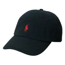 Mũ Ralph Lauren Pony Baseball Cap Polo Black Màu Đen
