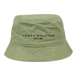 Mũ Tommy Hilfiger Brand Logo Casual Stylish Bucket Hat Màu Xanh Bơ Size 56