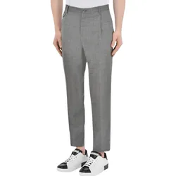 Quần Dài Nam Dolce & Gabbana D&G Túi Trước GY6UETFM2DIS8290 Màu Xám Size 48