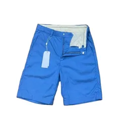 Quần Short Nam Lacoste Kaki Regular Fit Màu Xanh Blue Size 30