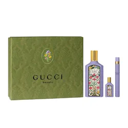 Set Nước Hoa Nữ Gucci Flora Gorgeous Magnolia EDP Gift Set 3 Món