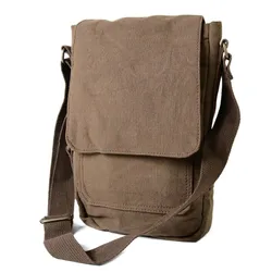 Túi Đeo Chéo Nam Rothco 5795 Vintage Canvas Military Tech Bag Màu Nâu