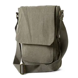 Túi Đeo Chéo Nam Rothco 5795 Vintage Canvas Military Tech Bag Màu Xám