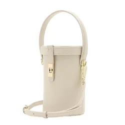 Túi Đeo Chéo Nữ Pazzion Nicolette Leather Cylinder Bag 9546BEG00S Màu Beige