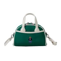Túi Đeo Chéo WHOAU Steve Nylon Mini Cross Bag WHBGE1202A Màu Xanh Green