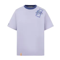 Áo Phông Nữ 13 De Marzo Constellation Series T-Shirt Gemini Màu Tím Nhạt