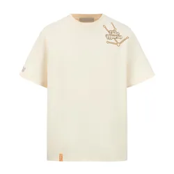 Áo Phông Nữ 13 De Marzo Constellation Series T-Shirt Taurus Màu Be