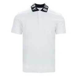 Áo Polo Nam Burberry White Polo Shirt 8067537 Màu Trắng Size S
