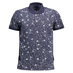 Áo Polo Nam Gant Short Sleeve Shirt 21012022092_BLU_409 Màu Xanh Họa Tiết Size S