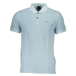 Áo Polo Nam Hugo Boss Cotton Polo Shirt 50468576PRIME_AZ487 Màu Xanh Blue Size S