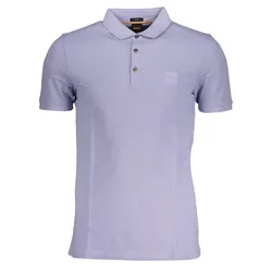 Áo Polo Nam Hugo Boss Shirt 50472668PASSENGER_VI538 Màu Tím Violet Size S