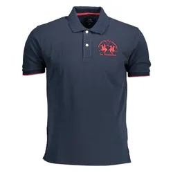 Áo Polo Nam La Martina Shirt CCMP01PK001_F500D95_BLU07017 Màu Xanh Đen Size M