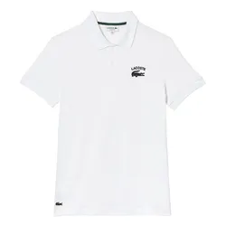 Áo Polo Nam Lacoste Regular Fit Branded Stretch Cotton PH9535-51 001 Màu Trắng Size 3