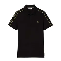 Áo Polo Nam Lacoste Slim Fit Movement Shirt Technical Piqué PH1426 6VT Màu Đen Size 3