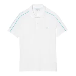 Áo Polo Nam Lacoste Slim Fit Tech Piqué Movement Shirt PH1426 - RI6 Màu Trắng Size 3