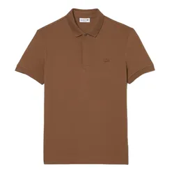 Áo Polo Nam Lacoste Stretch Cotton Polo Shirt PH5522 Màu Nâu Đậm Size 3