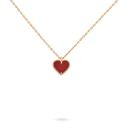 Dây Chuyền Nữ Van Cleef & Arpels Sweet Hearts Pendant VCARN59N00 Màu Vàng Hồng (Chế Tác)