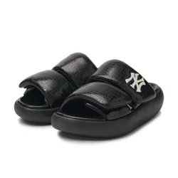 Dép MLB Base Slide Lux New York Yankees 3ALPBLX43-50BKS Màu Đen