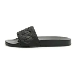 Dép Nam Versace Chain Reaction Slides DSU7704 Màu Đen Size 42