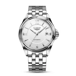 Đồng Hồ Nam Kassaw Men's Watch K818-4 Màu Bạc