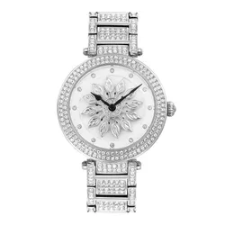 Đồng Hồ Nữ Davena D61085 Silver Watch Màu Bạc 