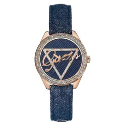 Đồng Hồ Nữ Guess W0456L6 Little Flirt Watch Màu Xanh Phối Vàng