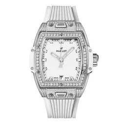 Đồng Hồ Nữ Hublot Spirit Pave White 32mm Màu Trắng