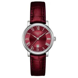 Đồng Hồ Nữ Tissot Carson Premium Lady T122.210.16.373.00 Màu Đỏ