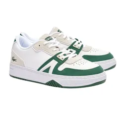 Giày Sneaker Nam Lacoste L001 Contrasted Leather 47SMA0057 1R5 Màu Trắng Phối Xanh Lá Size 39.5