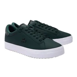 Giày Thể Thao Nam Lacoste Powercourt Winter Leather Outdoor Trainers 46SMA0082 2D2 Màu Xanh Đậm Size 40.5