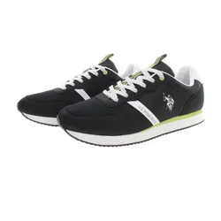 Giày Thể Thao Nam U.S. Polo Assn. NOBIL009M3TH1_NERO_BLK Màu Đen Size 40