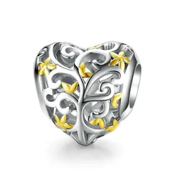 Hạt Vòng Charm Nữ Lili Jewelry Đính Đá CZ Michelle LILI_088118 6 Màu Bạc