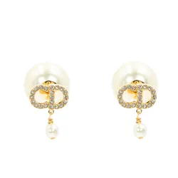 Khuyên Tai Nữ Dior Tribal Pearl Earrings Ask For Price Màu Trắng Vàng