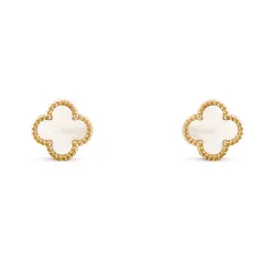 Khuyên Tai Nữ Van Cleef & Arpels Sweet Alhambra Earstuds VCARA44800 Màu Vàng