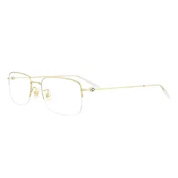Kính Mắt Cận Montblanc MB0084OK 005 Màu Vàng Gold
