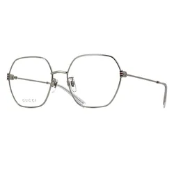 Kính Mắt Cận Nữ Gucci GG1285O 002 Silver Eyeglasses Màu Bạc
