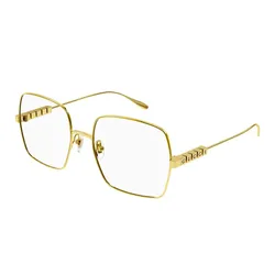 Kính Mắt Cận Nữ Gucci GG1434O 001 Gold Eyeglasses Màu Vàng Gold