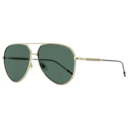 Kính Mát Nam Montblanc Aviator Sunglasses MB0045S-002 61 Màu Xanh Green