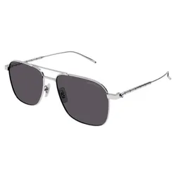 Kính Mát Nam Montblanc MB0214S-001 58 Sunglasses Màu Xám Đậm
