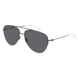 Kính Mát Nam Montblanc Sunglasses MB0074S-001 59 Màu Xám