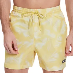 Quần Short Nam Calvin Klein CK Core Solids Printed Swim Màu Vàng Size S