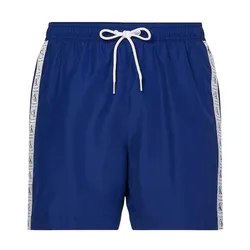 Quần Short Nam Calvin Klein CK Medium Drawstring Swim Shorts Màu Xanh Dương Size S