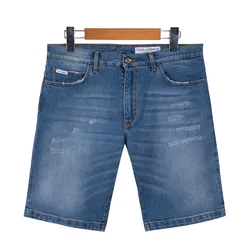 Quần Short Nam Dolce & Gabbana D&G Shorts GY4JED Màu Xanh Size 46