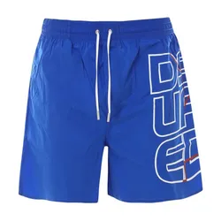 Quần Short Nam Dsquared2 Logo Swim Shorts D7N5M3590 Màu Xanh Blue Size 46