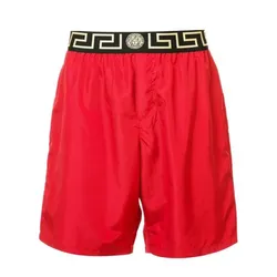 Quần Short Nam Versace Logo Greca  Swim Trunks Màu Đỏ Size S