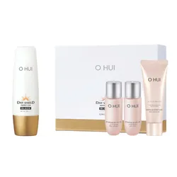 Set Kem Chống Nắng Ohui Perfect Sun Pro Black SPF50+/PA+++ Special Set 4 Món