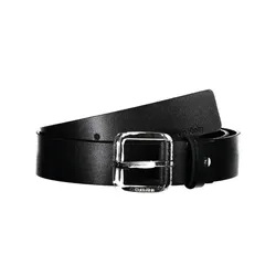 Thắt Lưng Nam Calvin Klein CK Leather Belt K50K510372_NERO_BAX Màu Đen Size 90