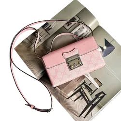 Túi Đeo Chéo Nữ Gucci Padlock Mini Bag 652683 Màu Hồng