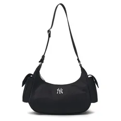 Túi Đeo Vai Nữ MLB Nylon Cargo Bag New York Yankees 3ABQM044N-50BKS Black Màu Đen