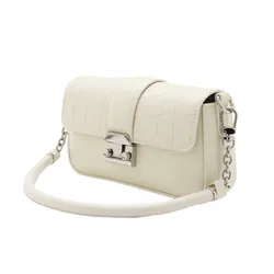 Túi Đeo Vai Nữ Pazzion Amarilla Shoulder Bag 3517BEG00M Màu Trắng Kem